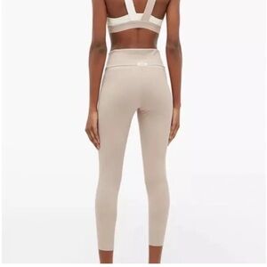 VAARA Millie Leggings Size Small Tan Taupe